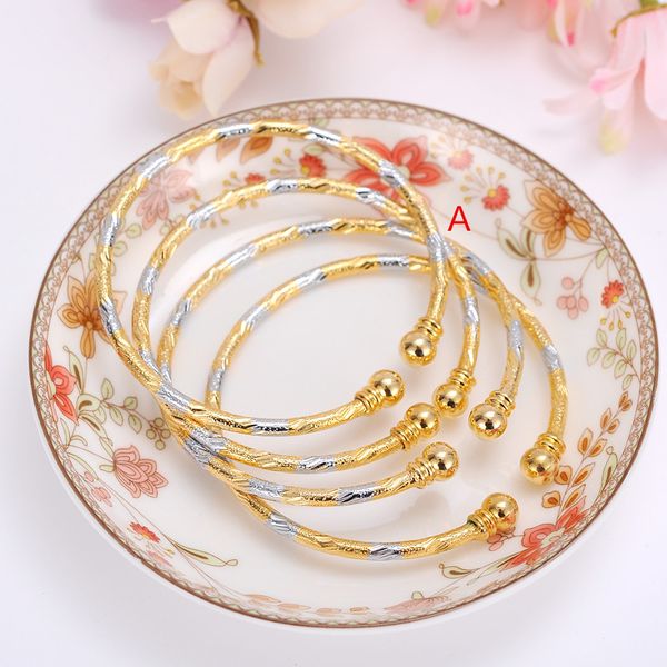 

whole salebangrui cuff bangle wholesale two tone bangle jewelry mix color plated ethiopian bracelet africa arab 1 pc bangles, Black