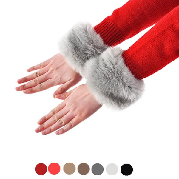 

women warm winter gloves sleeves watermelon black high-quality winter gloves women warm ladies pu mittens, Blue;gray