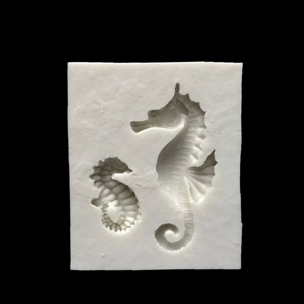 

seahorse cake mould silicone fondant chocolate cookies biscuits kitchen baking decorating tools 122006