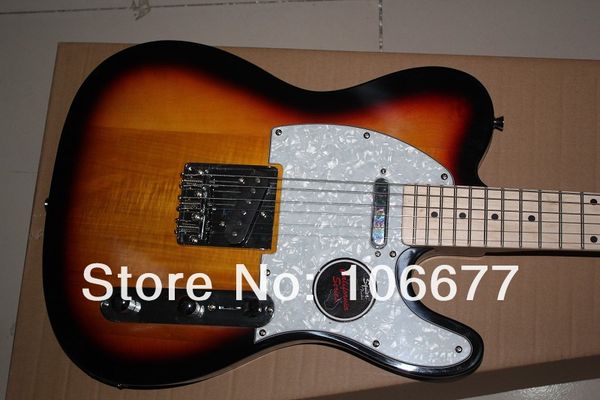 

new arrival f telecaster sunset burst squr electric guitar crafted in china ing