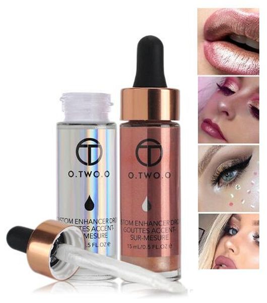

liquid highlighter 7colors make up cream concealer shimmer shine lips face bronzer highliter dhl ing