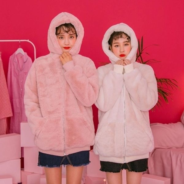 

2018 повседневная шуба с капюшоном m5, Black