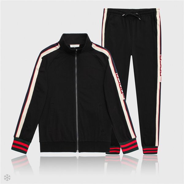

De igner jacket men jacket and pant port weat hirt fa hion brand track uit ca ual autumn men zipper jacket and long pant m 3xl
