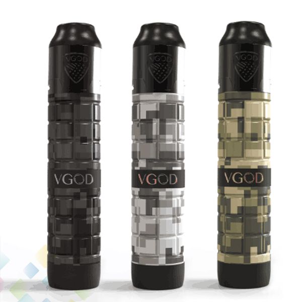 

Authentic Vgod Pro Mech 2 Kit with Elite RDA 24mm Diameter 510 Thread Promech 2 Mechanical Mod New Colors E Cigarette DHL Free