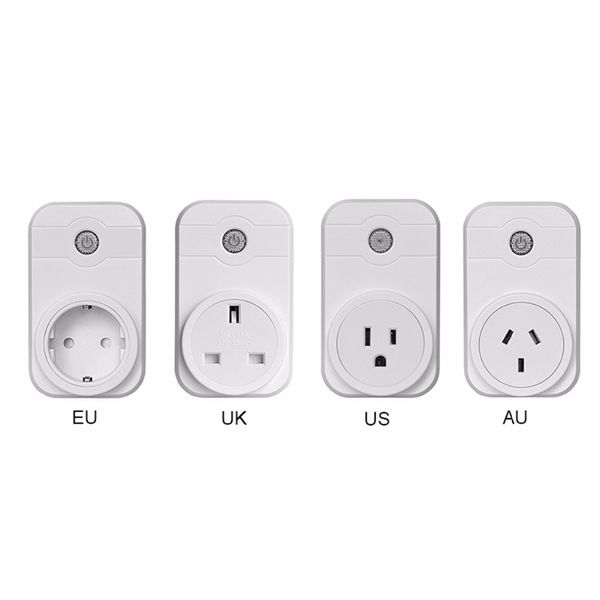 Smart Socket Plug WiFi Sem Fio Soquete Remoto Adaptador de Controle Remoto Socket Timing Switch para Automação Home Inteligente com um telefone