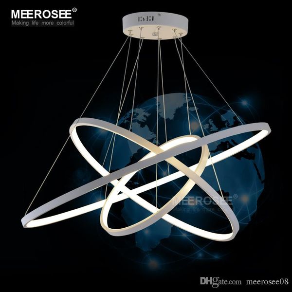 Modern Led Simple Chandelier Lights Lamp For Living Room Cristal