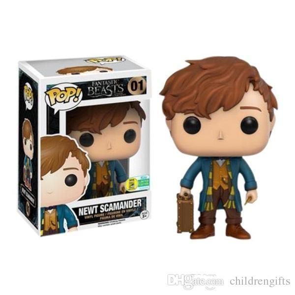 

wholesale funko pop fantastic beasts newt scamander vinyl action figure with box gift doll toy ing