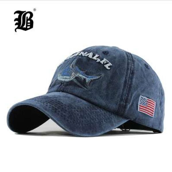 

[flb] 100% washed cotton baseball caps men summer retro cap embroidery casquette dad hat for women gorras planas snapback f146, Blue;gray