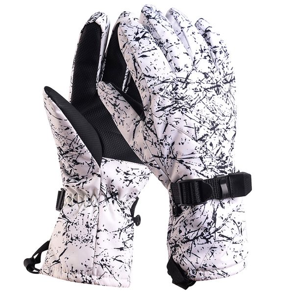 

men women ski winter waterproof anti-cold warm gloves outdoor sport snow sportswear skiing gloves 2018