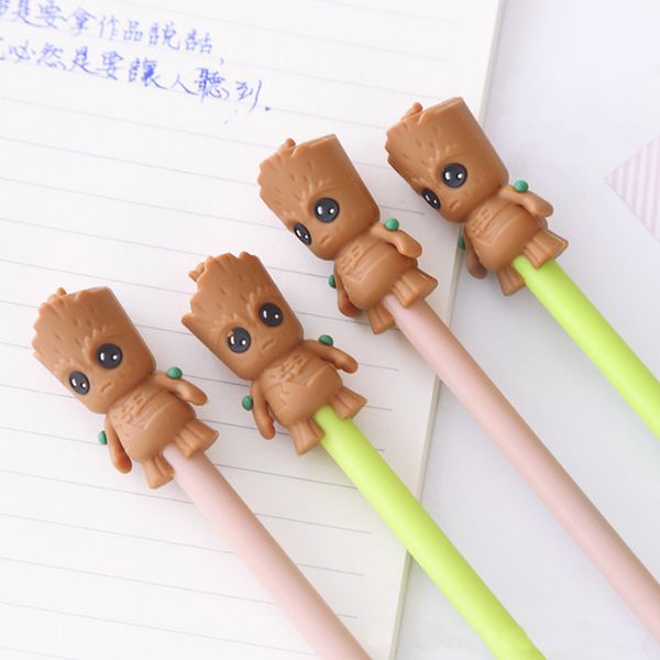 

2pcs/lot 0.5mm cute scarecrow gel pen promotional gift stationery school & office supply kawai neutral pen stationery