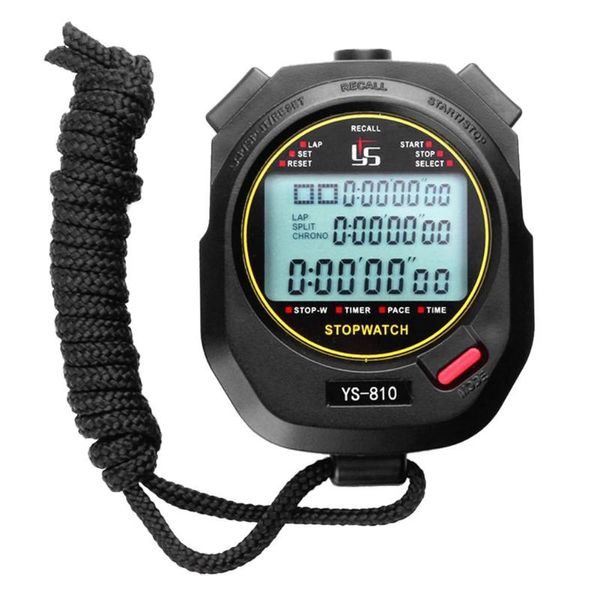 

Professional Digital Stopwatch Timer Multifuction Portable Outdoor Sports Running Training Timer Chronograph Stop Watch
