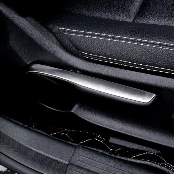 Carro-styling Interior Ajuste de assento Lantejoulas capa guarnição tiras 3D Adesivo para Mercedes Benz Classe A CLA GLA W176 W246 C117 Acessórios