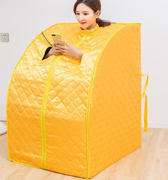 Factory Price Tourmaline Steaming Room Dry Steam Sauna Box Steam Sauna Room Personal Wet Heat Detox Slimming Steamer Box Beauty Machine Spa Beauty