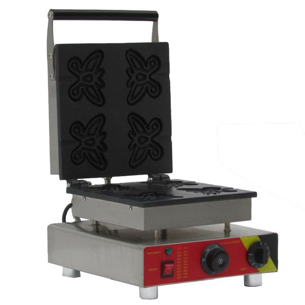 

beijamei 220v 110v butterfly-type waffle machine waffle cake oven cookies food machine commercial butterfly waffle maker