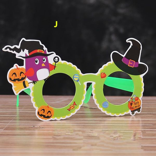 

halloween supplies paper glass frame decorative items children
