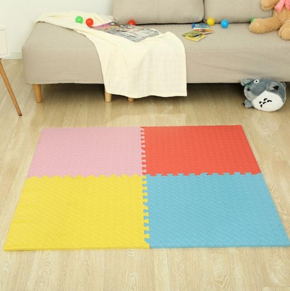 Children Crawling Mat Solid Leaf Shape Play Puzzle Mat Foam