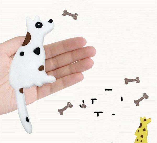 Creative Dog Tail Magnetic Universal Hook Trumpet Pvc Fridge