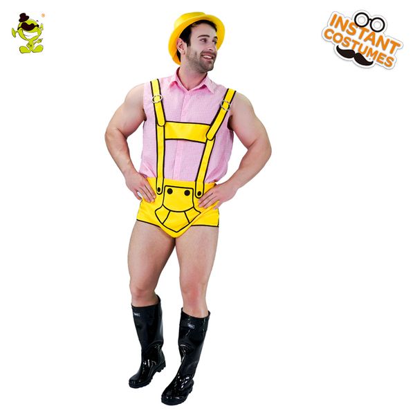 

funnny mens oktoberfest beer costume for carnival party comical beer suit halloween christmas fanacy dress, Black;red