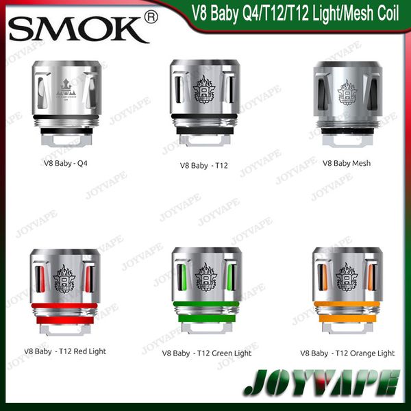 

Аутентичные катушки SMOK TFV12 Baby Prince V8 Baby-Q4 V8 Baby Mesh V8 Baby-T12 Light / T12 Катушки Головки Совместимые с TFV8 Детские зверя Катушки