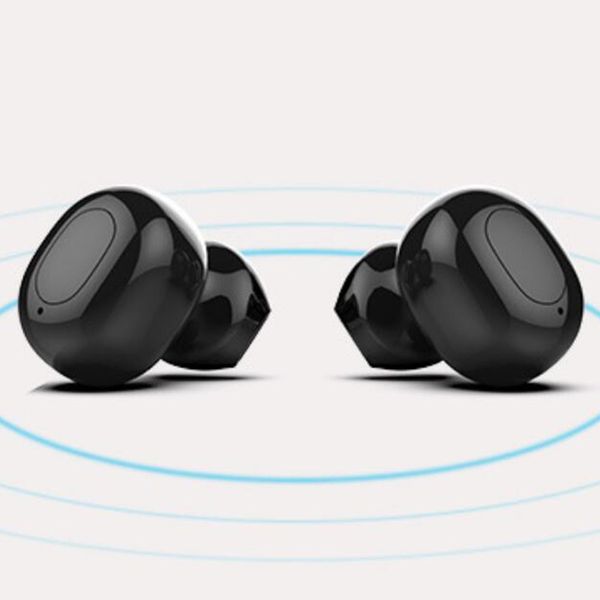 

Langsdom T6 TWS Wireless Earphones True twins Wireless Earbuds Stereo Bluetooth Headphone With Built-in HD Mic and Charging Case 10pcs