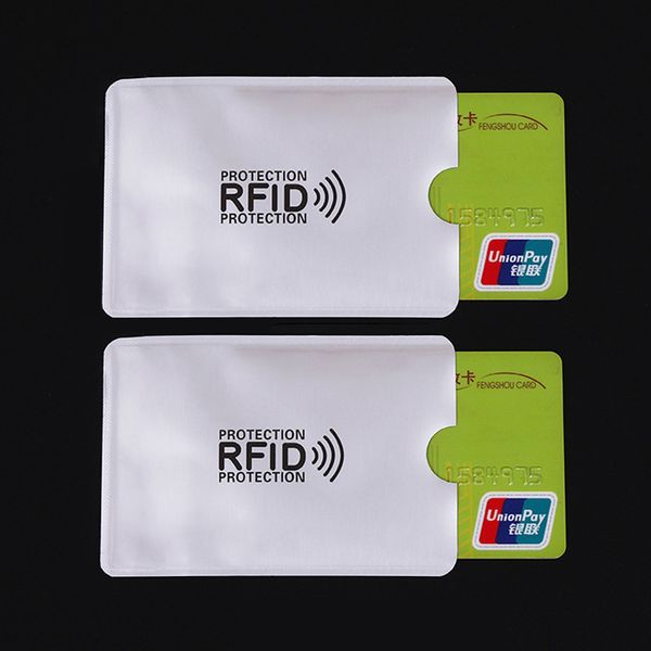

Новый стиль Anti Theft RFID Fit бумажник ID карты протектор рукав RFID блокировки паспортной