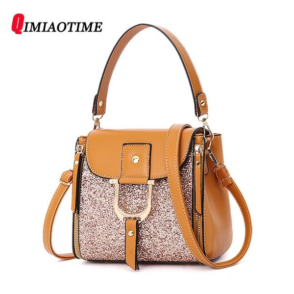 

of high-grade pu sequin stitching small square package fashion ladies handbag shoulder messenger bag women bag