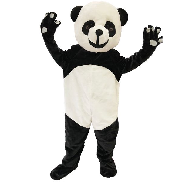 

new panda mascot costume carnival party mascot costume fancy dress clothing halloween party suit, Red;yellow