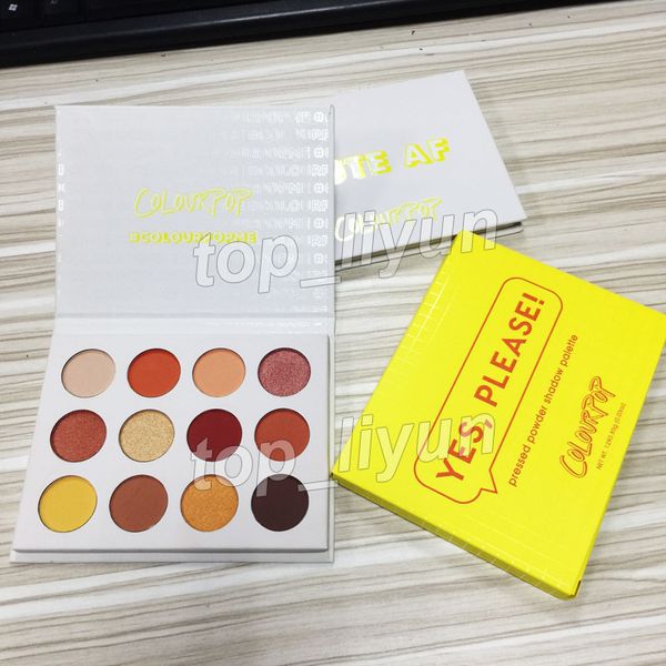 

Makeup ColourPop 12 color Eye shadow pressed powder shadow palette yes,please! eyeshadow i think i love you Colourpop Shimmer Matte palette
