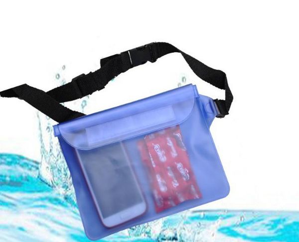 

waterproof cell phone pouch touch screen underwater waist bag outdoor beach pool swimming snorkeling diving drifting accessories