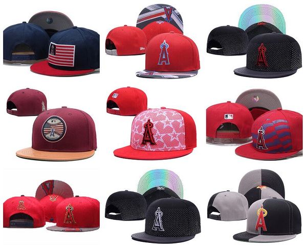 

Оптовая дешевые Ангелы Snapback Cap в бейсбол бренды популярные хип-хоп плоские летние