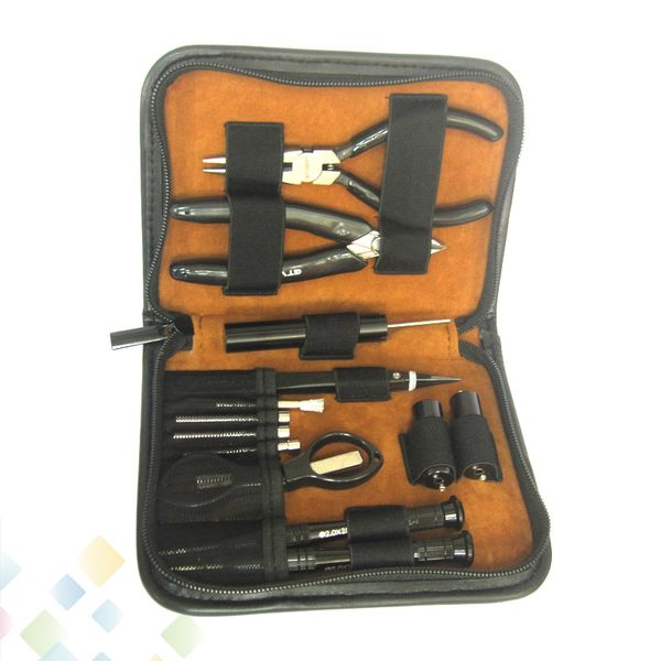

GT VAPE Tool Kit DIY Tool Kit with Multi-functional Tweezers Screwdriver Diagonal Pliers Coiling Kit for RDA RTA RBA Atomizer Coil Builder