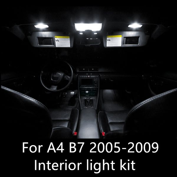 Grosshandel Shinman Fehlerfreies Led Innenlicht Installationssatz Paket Fur Audi B7 A4 S4 Rs4 Zusatze 2005 2009 Geben Autoinnenraum Verschiffen Frei