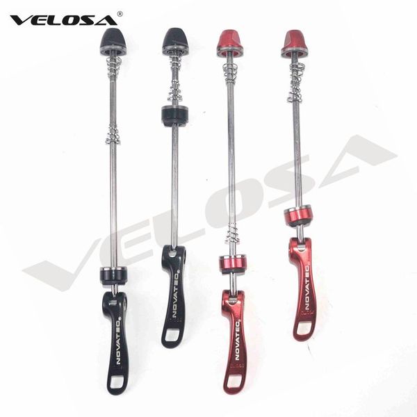 1 pair Novatec bike quick release skewers,road bike//MTB QR skewers,alu alloy QR