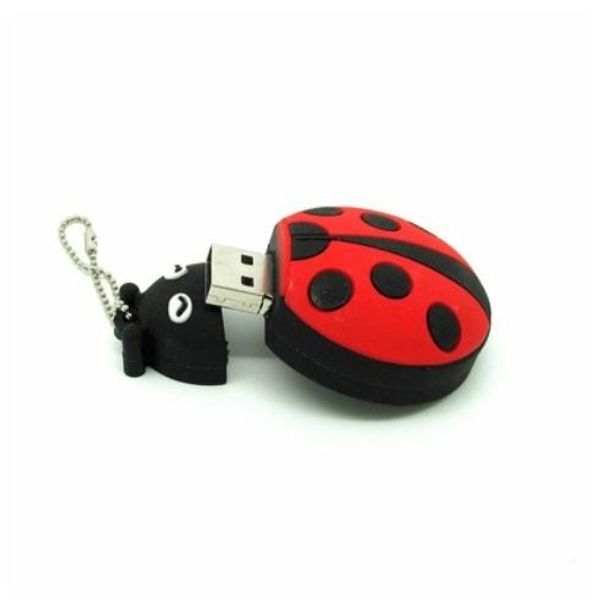 

cartoon ladybug usb 2.0 flash drives 16gb-32gb pendrive usb flash memory stick drive xmas sell