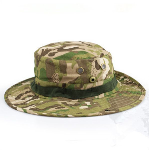 

summer uv protection tactical army hiking outdoor sun hat for fishing, Black;white