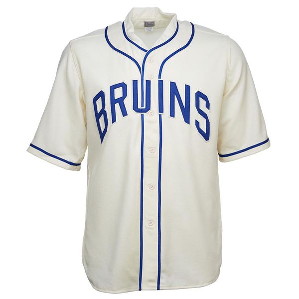 

University of California Los Angeles 1940 Home Jersey 100% Stitched Embroidery Logos Vintage Baseball Jerseys Custom Any Name Any Number