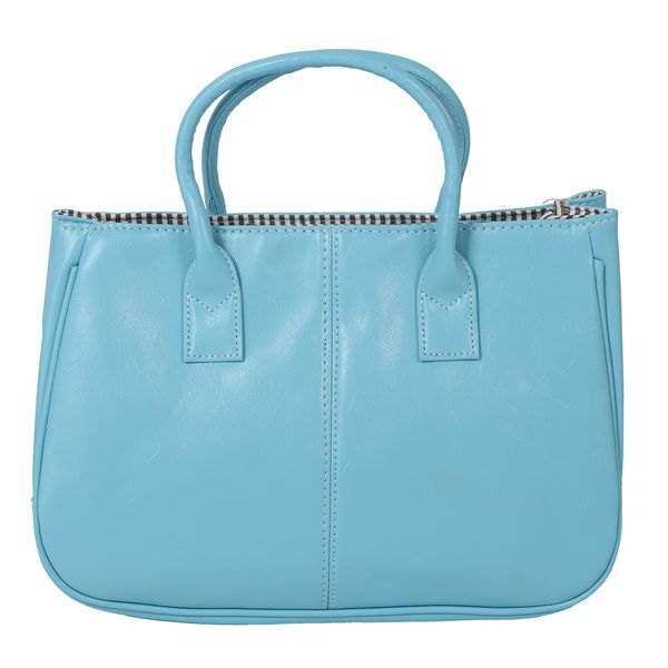 

elegant fashion shoulder bag pu leather women bag sky blue