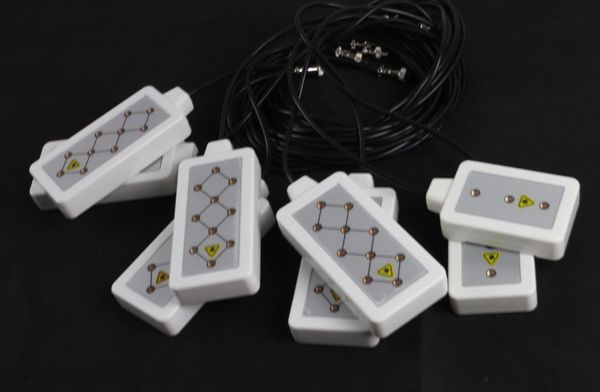 8 peças de almofadas de laser lipo/2 peças de alça criogênica/1 alça de frequência de rádio corporal/50 peças de membrana