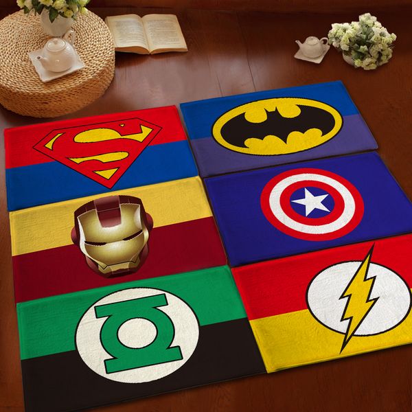 

kids/children superhero cartoon carpets modern rugs and carpets for home living room infantiles alfombras dormitorio de sala