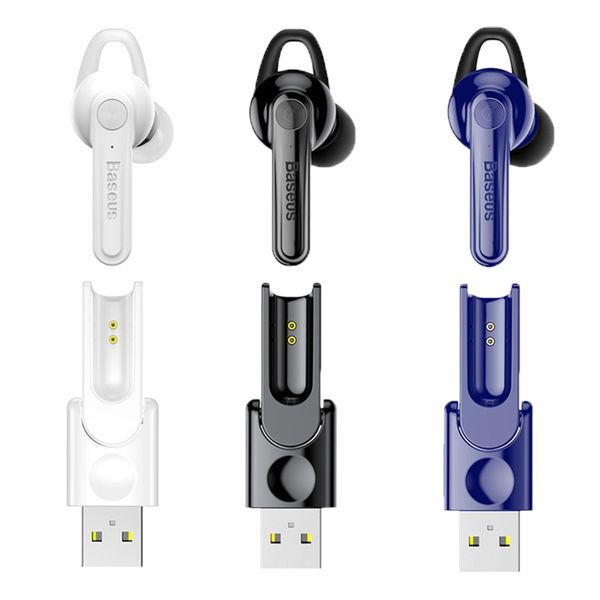 

baseus magnetic charging bluetooth earphone single business talking bluetooth earphones for phone in car with charging base