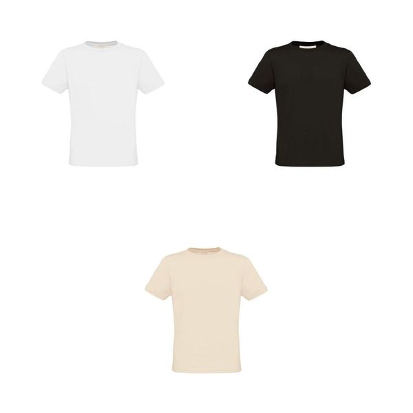 

mens biosfair plain short sleeve t-shirt, White;black