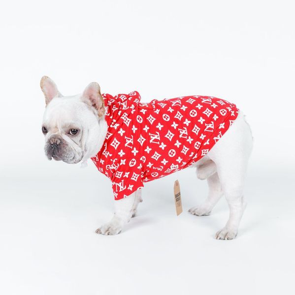 

Brand Design Dog Hoodies Letter Printed Dog Hoodies Pet Fashion Sweatshirts Autumn Pet Apparel Teddy Puppy New Apparel Warm Pet Clothes