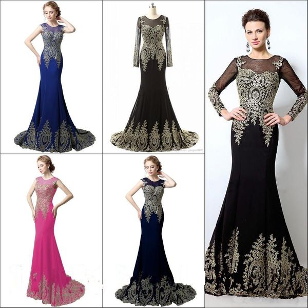 

Реальные фото в sotck дешевые шифон с длинным рукавом Русалка платья невесты Sheer шеи