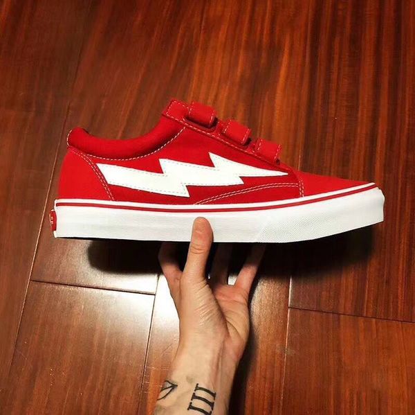 

2018 new revenge x storm era hook straps ian connor green blue black white red men women skate shoes casual sneakers size 35-44