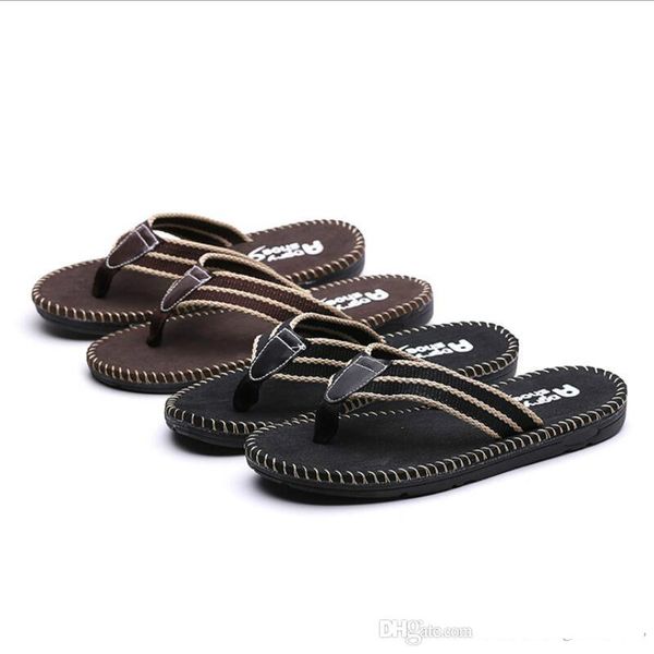 Melhor Qualidade Homens Sapatos Chinelos Masculinos Verão Flip Flops Moda superstar Chinelos de Praia Chinelos Casuais Originais Para Sandálias dos homens