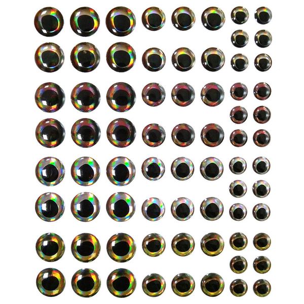

Fish Eyes for Unpainted Crankbaits Lure Bodies Blank Minnow Hard Baits Special 4D Fishing Lure Tackle Craft