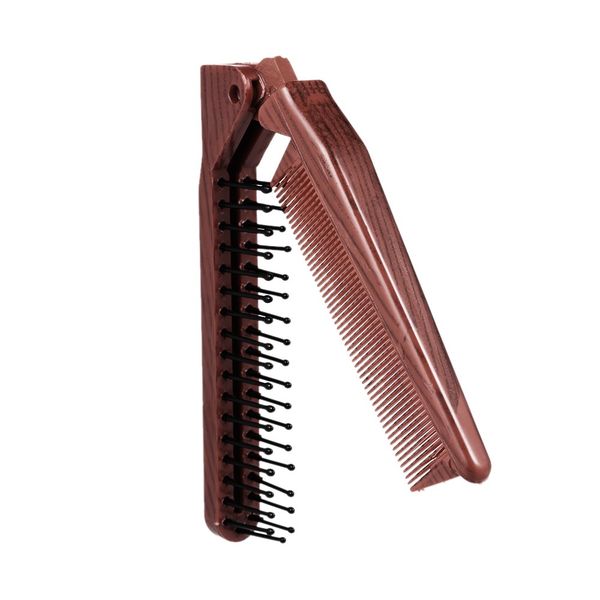 Hair Comb Portable Travel Hair Brush Comb Plastic Folding