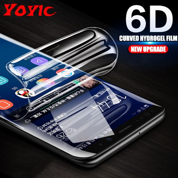 

Curved Protective Film For Samsung Galaxy S8 S8 Plus Note 8 Screen Protector Film For Samsung S7 S6 Edge S9 Plus(Not Glass)