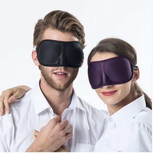 

3d ultra-soft breathable fabric eyeshade sleeping eye mask portable travel sleep rest aid eye mask cover eye patch sleep mask