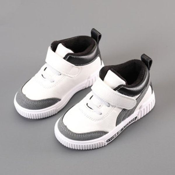 

sneakers 2018 chaussures pour enfants boys shoes baby casual sports shoes plus velvet kids comfortable cotton quality chinese shoes tide, Black;red